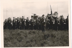 1961 102 RHB lichting 60-4 parade op De Knobbel 't Harde